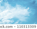 Sky blue background. Sky cloud clear 110313309