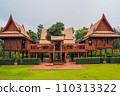 old fashioned Thai traditional houses in Ayutthaya Thailand 110313322