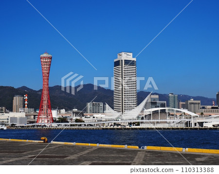 2024年1月從神戶臨海樂園看到的美利堅公園的景色 110313388