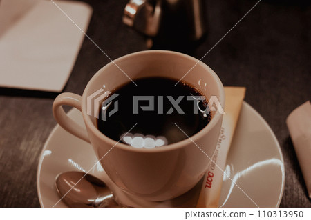 coffee and coffee in a cup coffee and coffee in a cup 110313950