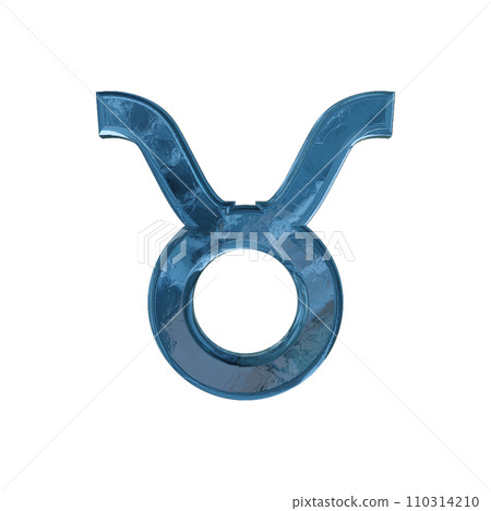 金牛座星座標記符號 3D 金牛座星座標記符號 3D 110314210