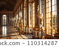 Inside the gorgeous Palace of Versailles: AI-generated image 110314287
