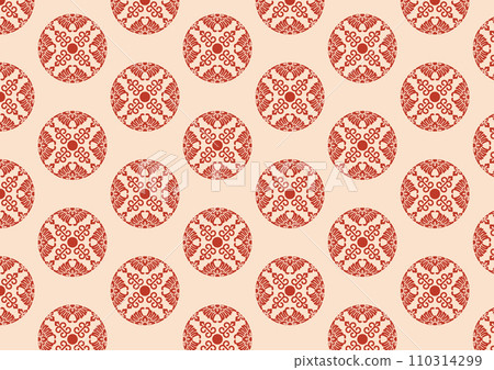 Japanese pattern pattern Heian kimono image Japanese pattern pattern Heian kimono image 110314299