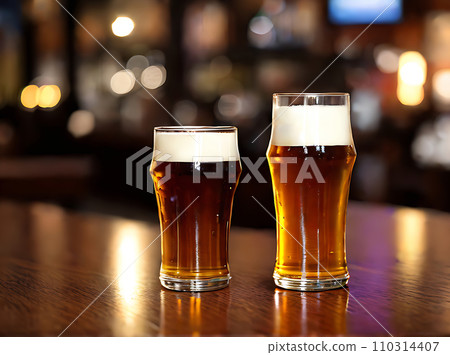 Realistic beer neutral colors warm lighting highly Realistic beer neutral colors warm lighting highly 110314407
