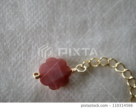 Pink shell short necklace (natural stone accessory) Pink shell short necklace (natural stone accessory) 110314566