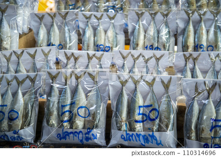 THAILAND AMPHAWA MAE KLONG RIVER MARKET 110314696