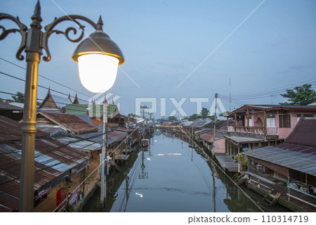 THAILAND AMPHAWA MAE KLONG RIVER 110314719