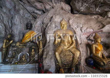 THAILAND RATCHABURI THAM KHAO NGU CAVE THAILAND RATCHABURI THAM KHAO NGU CAVE 110315326