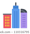 design vector image icons skyscrapers design vector image icons skyscrapers 110316795