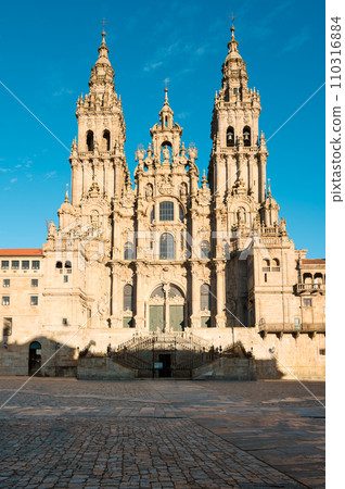 Cathedral of Santiago de Compostela, Galicia, Spain.  110316884