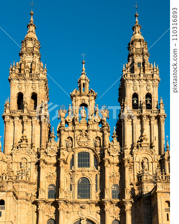 Cathedral of Santiago de Compostela, Galicia, Spain.  110316893