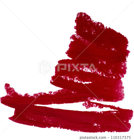 Trail painted with red lipstick on a white background, lipstick texture. Smears lipstick set, isolated on white background. Beauty and cosmetics colorful collection, brush stroke Template, card Trail painted with red lipstick on a white background, lipstick texture. Smears lipstick set, isolated on white background. Beauty and cosmetics colorful collection, brush stroke Template, card 110317375