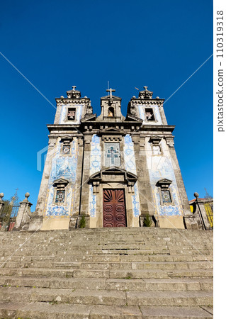 Saint Ildefonso church facade at Porto, Portugal 110319318