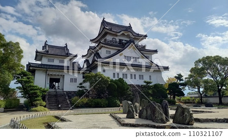 Continued from Japan's 100 Famous Castles Kishiwada Castle Castle Tower Continued from Japan's 100 Famous Castles Kishiwada Castle Castle Tower 110321107