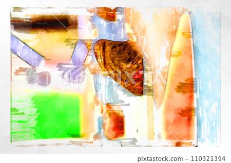 素描風格抱石抱石牆牆木抱攀岩健身房抱石健身房 110321394
