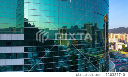 Urban Skyline with Stunning Reflection of Skyscrapers Dec 24 2023 Urban Skyline with Stunning Reflection of Skyscrapers Dec 24 2023 110322740