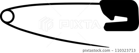 安全別針圖標，透明背景 110323713