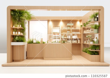 化妝品部展示AI生成圖像AI圖像 化妝品部展示AI生成圖像AI圖像 110325587