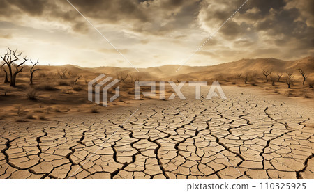 由於全球暖化河流乾涸 由於全球暖化河流乾涸 110325925