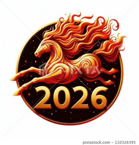 2026 Horse year theme 2026 Horse year theme 110326395