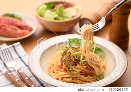 Mentaiko Spaghetti (Mentaiko Pasta) Mentaiko Spaghetti (Mentaiko Pasta) 110326565