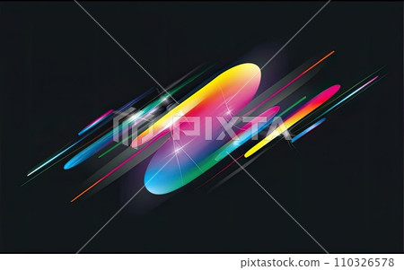 Glittering prism light background of gradation  110326578