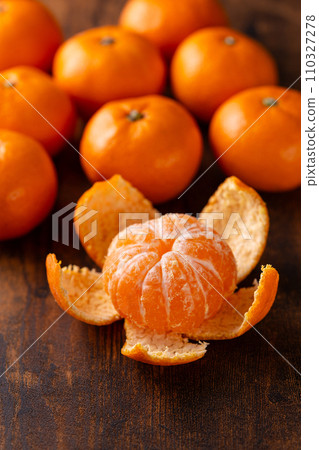 Mandarin orange peeled Mandarin orange peeled 110327278