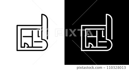 房子平面圖圖標 110328013