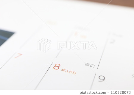 2024 年 1 月 8 日成人日曆 110328073