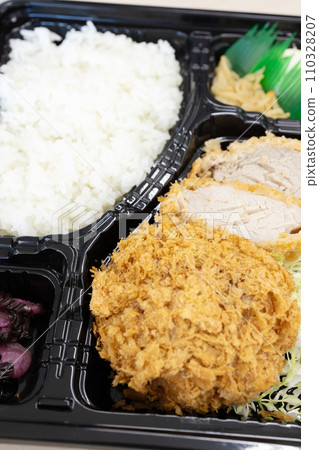 Delicious minced pork cutlet bento (fillet cutlet) Delicious minced pork cutlet bento (fillet cutlet) 110328207