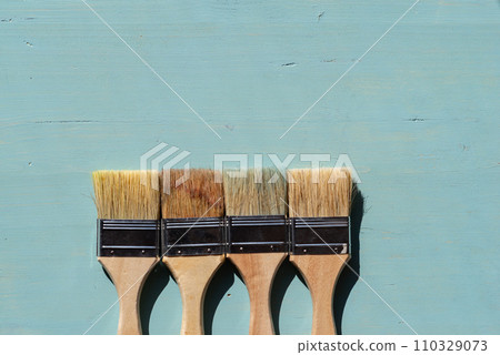 brushes lined up 110329073
