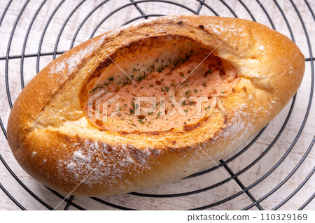 Mentaiko potato french bread 110329169
