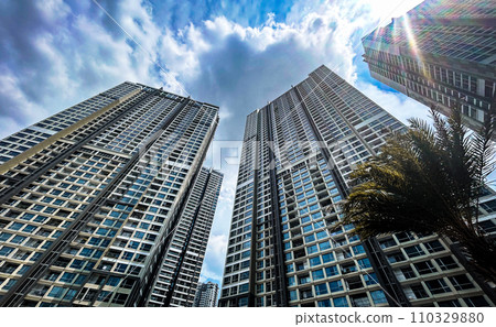胡志明市高層公寓風景 110329880