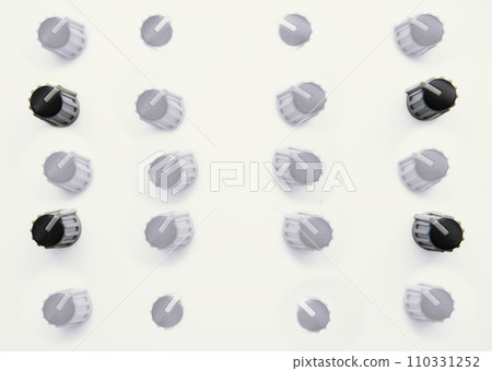 Buttons potentiometers for volume and frequencies of the mixer, amplifier 110331252