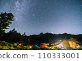 八岳赤岳峰線的星空 110333001
