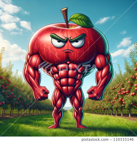 Guardian of the Orchard Muscle Apple 110333146