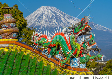 Mt. Fuji and Dragon Year of the Dragon Mt. Fuji and Dragon Year of the Dragon 110333911