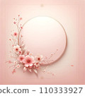 春天框架與櫻花 110333927