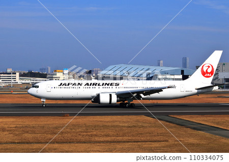 大阪國際機場 JAL 飛機著陸準備就緒 Sky Park 110334075