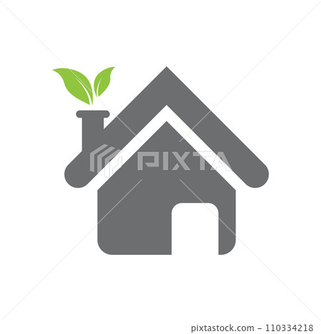 eco green energy  icon design illustration 110334218