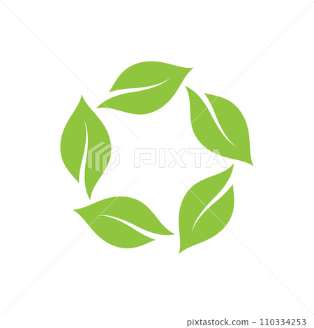 eco green energy  icon design illustration 110334253