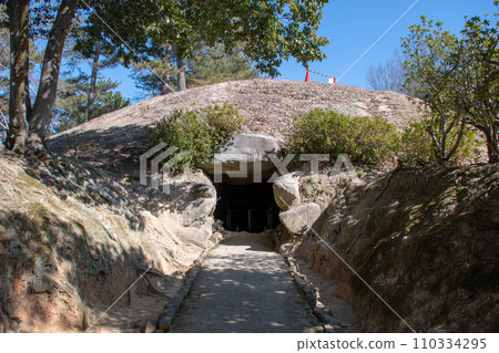 岡山縣最大的鎖眼形古墳－古森塚古墳 110334295