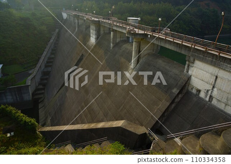 Fukui dam embankment 110334358