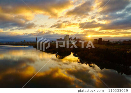 菅原城北大橋_2024年的第一個日出_No2 菅原城北大橋_2024年的第一個日出_No2 110335029