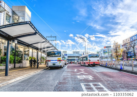 Urban landscape of Aoba Ward, Yokohama City Azamino Station 110335062