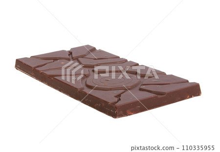 milk chocolate isolated on the white milk chocolate isolated on the white 110335955