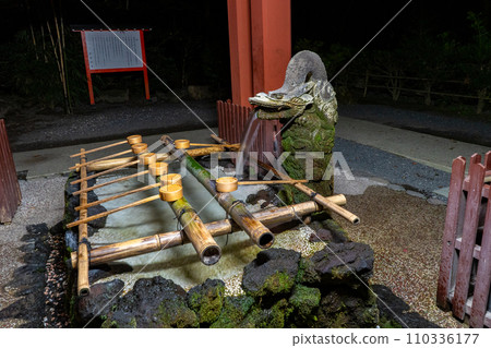 霧島神社夜景（噴泉） 110336177