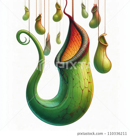 Hanging Nepenthes Hanging Nepenthes 110336211