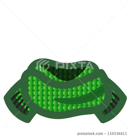 Illustration of muffler 110336811