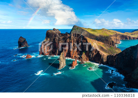 Landscape with Ponta de Sao Lourenco, Madeira Island, Portugal Landscape with Ponta de Sao Lourenco, Madeira Island, Portugal 110336818